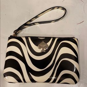 Kate Spade Zebra Wristlet